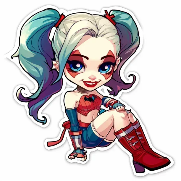 Cutesy Famous Character Stickers