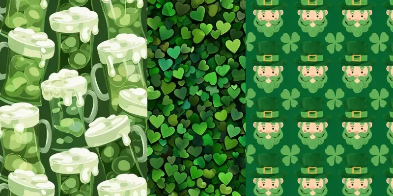 Saint Patricks Day Backgrounds generated by undefined