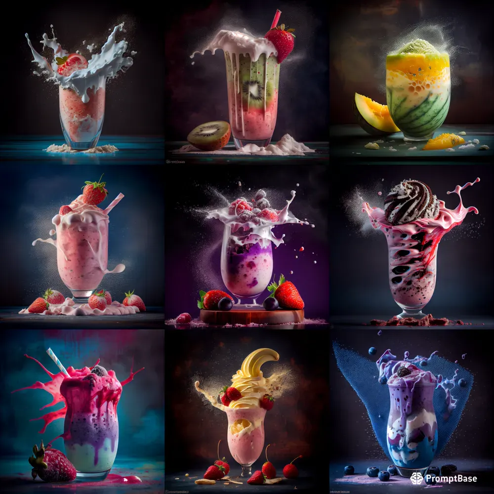 Smoothie Product Shots