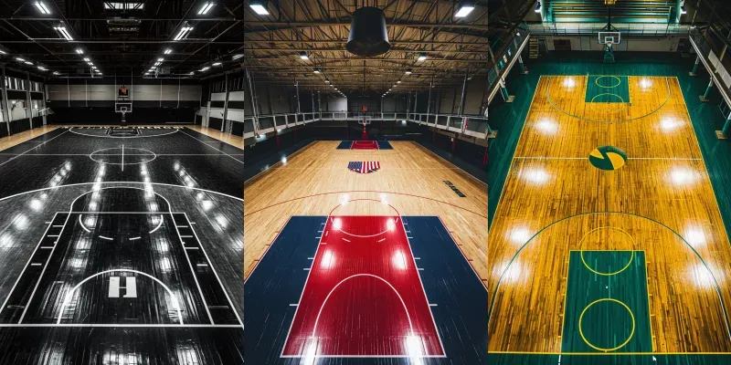 Custom Indoor Basketball Courts generated by undefined