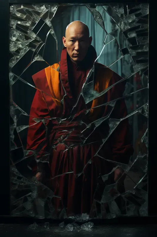 Shattered Mirror Portraits