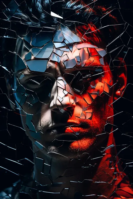 Shattered Mirror Portraits