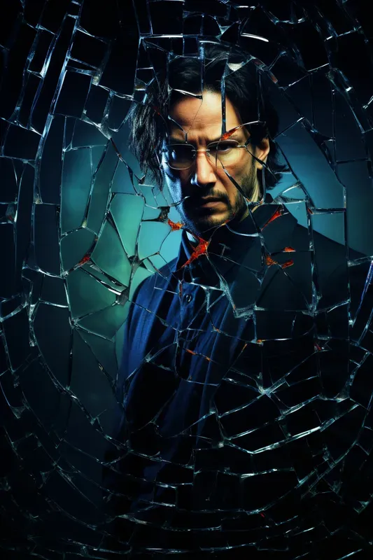 Shattered Mirror Portraits