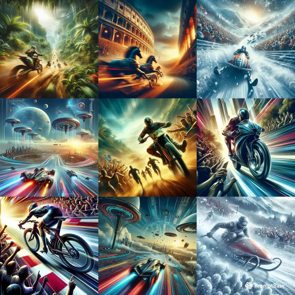 Adrenaline Rush Racing Posters Powers