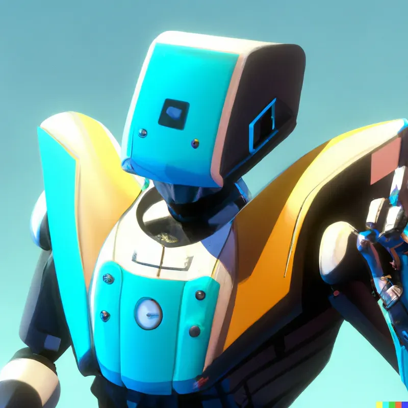 Unique Stylized Robot Generator