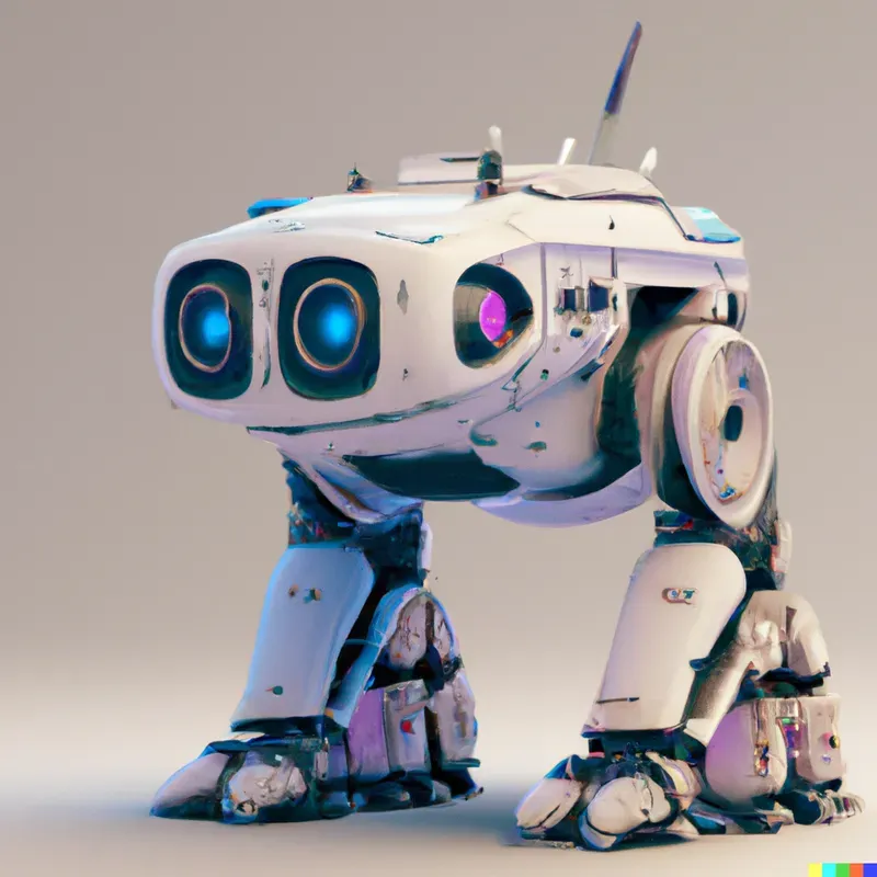 Unique Stylized Robot Generator