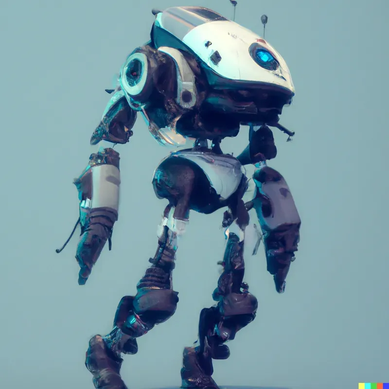 Unique Stylized Robot Generator