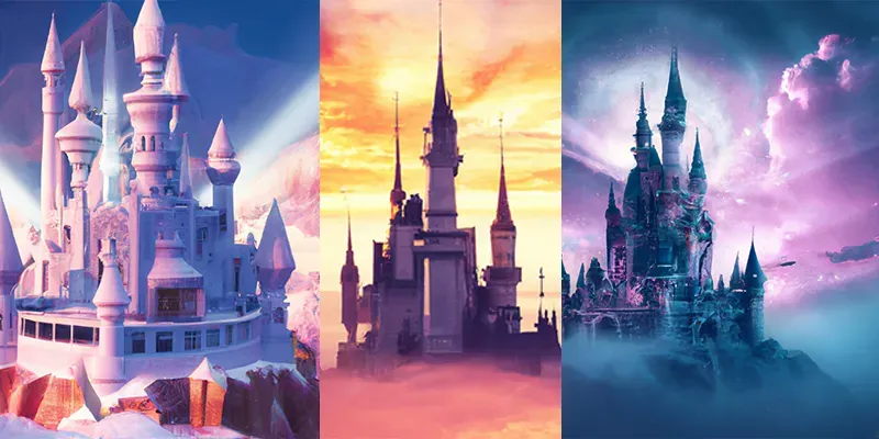 A Fairytale Castle generated by undefined