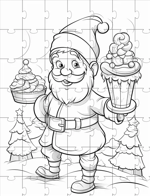 Coloring Pages For Kids Christmas Themes