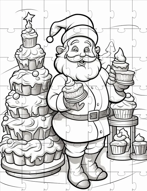 Coloring Pages For Kids Christmas Themes