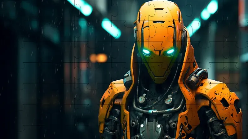 Action Figure Style Cyberpunk Technologies