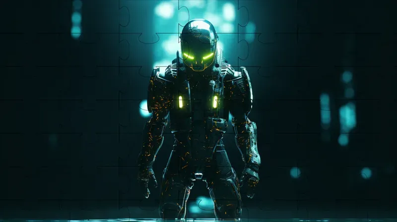 Action Figure Style Cyberpunk Technologies