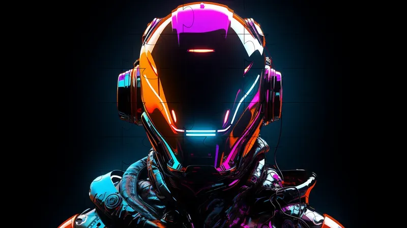 Action Figure Style Cyberpunk Technologies