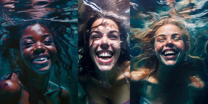Underwater Photographs generated by undefined