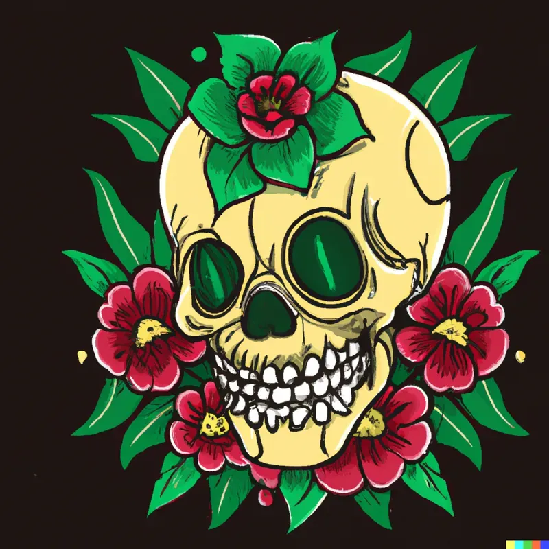 Classic Style Colorful Tattoo