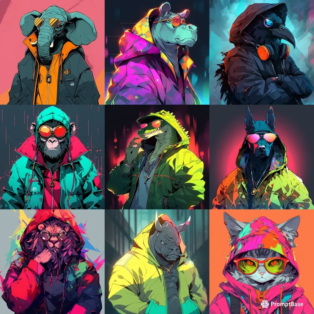 Cool Funky Animals