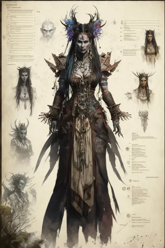 Dungeon And Dragons Character Sheets