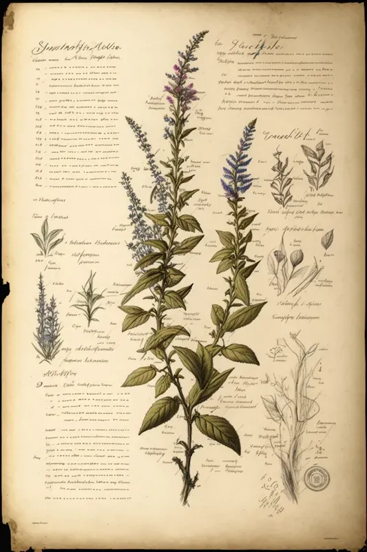 Ancient Alchemy Herbarium Pages