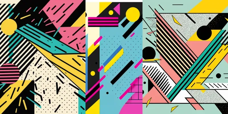 Geometric Illustrations generated by undefined