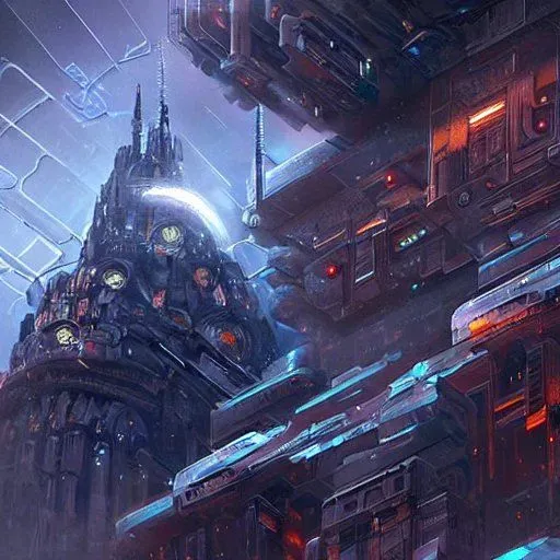 Epic Cyberpunk Encounter