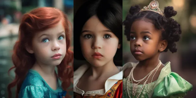 Disney Princesses generated by undefined