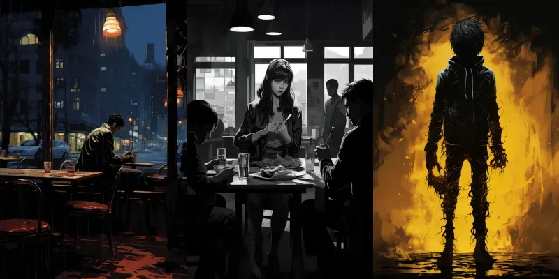 Titles Manga Nightmares Dark And Intens generated by undefined