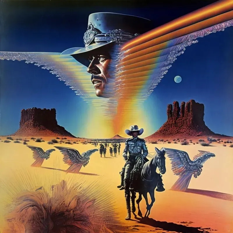 Vintage Nostalgia Promotional Fantasy Sci-fi Film Posters