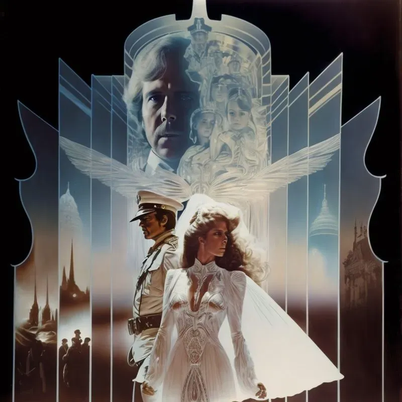 Vintage Nostalgia Promotional Fantasy Sci-fi Film Posters