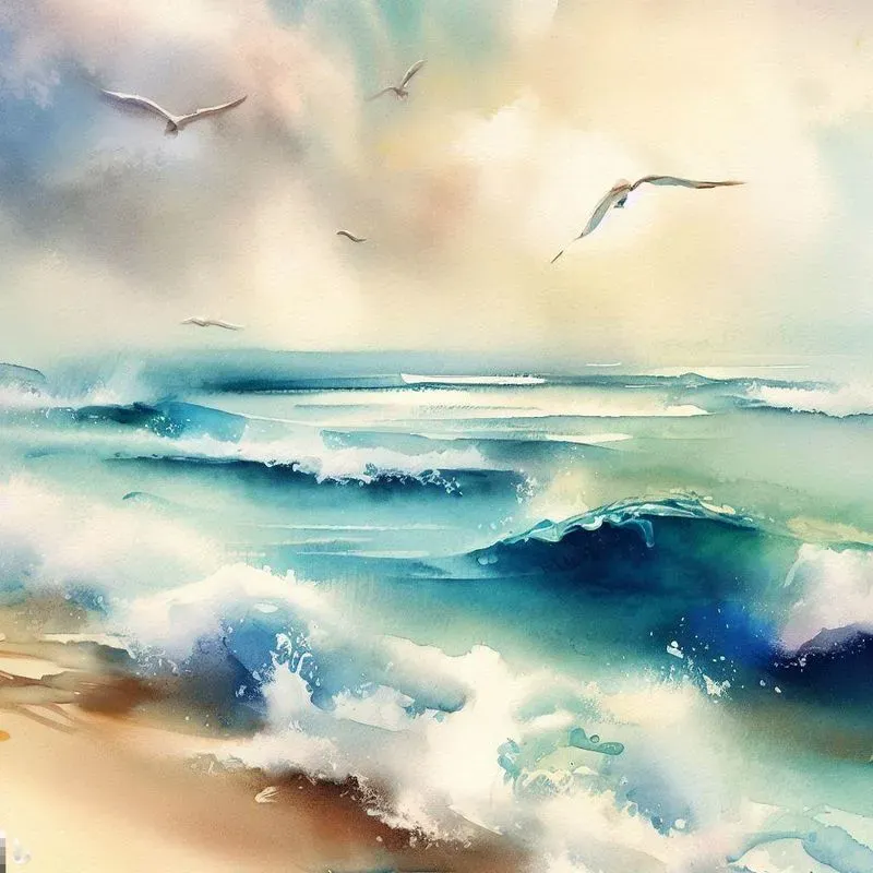 Dalle For Watercolor Paintings