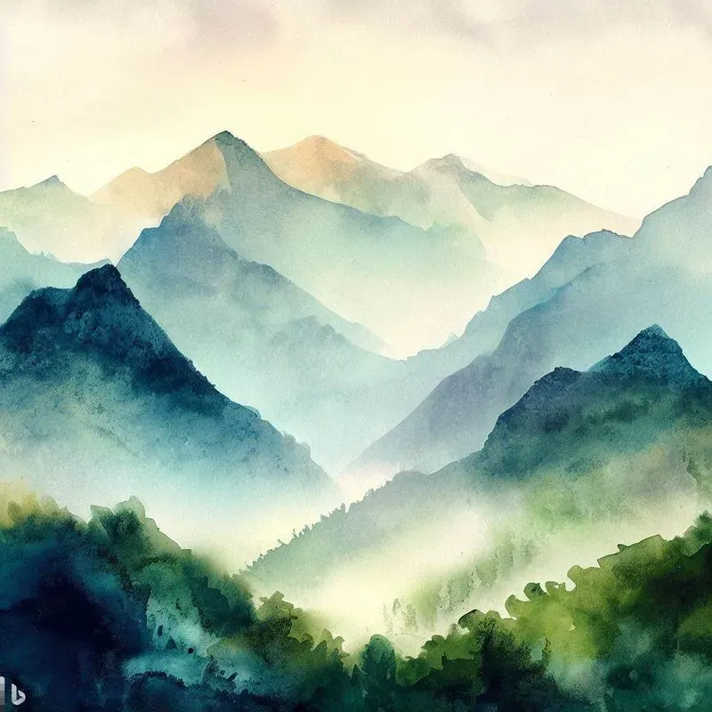 Dalle For Watercolor Paintings