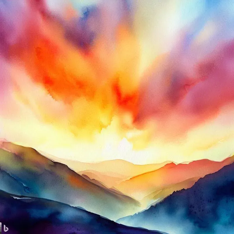 Dalle For Watercolor Paintings