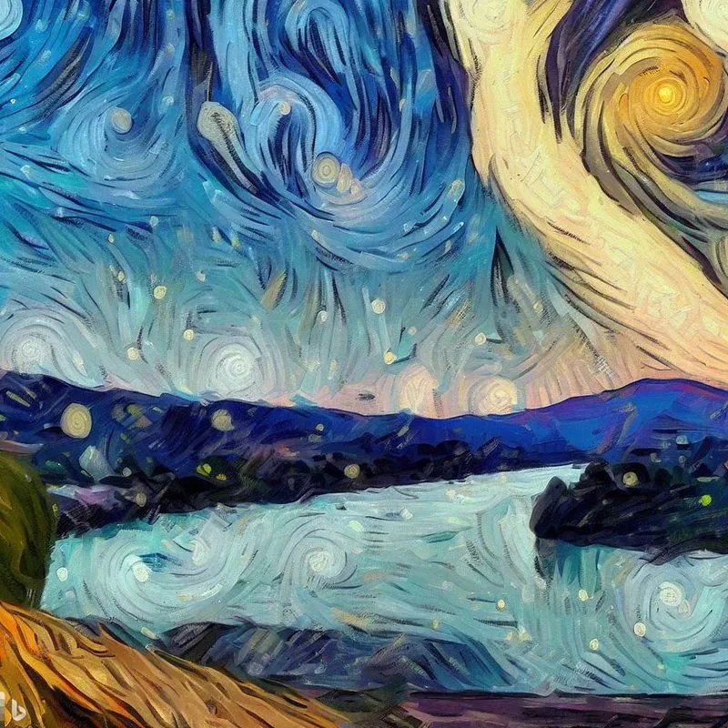 Van Goghs Brushstrokes