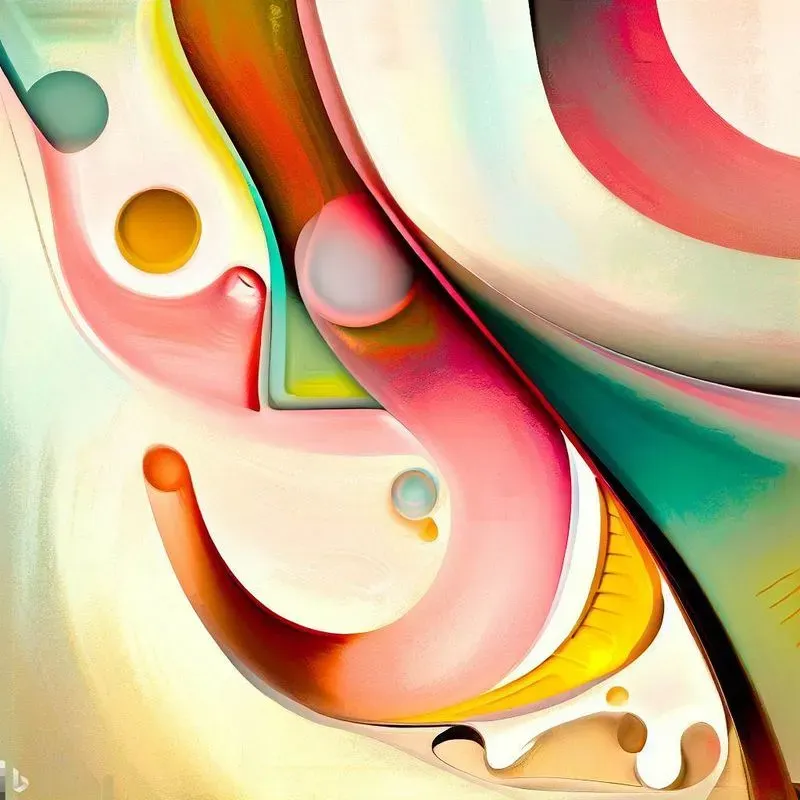 Vibrant Whimsical Art