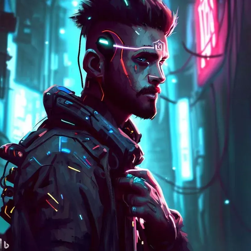 Cyberpunk 2077 Style Art