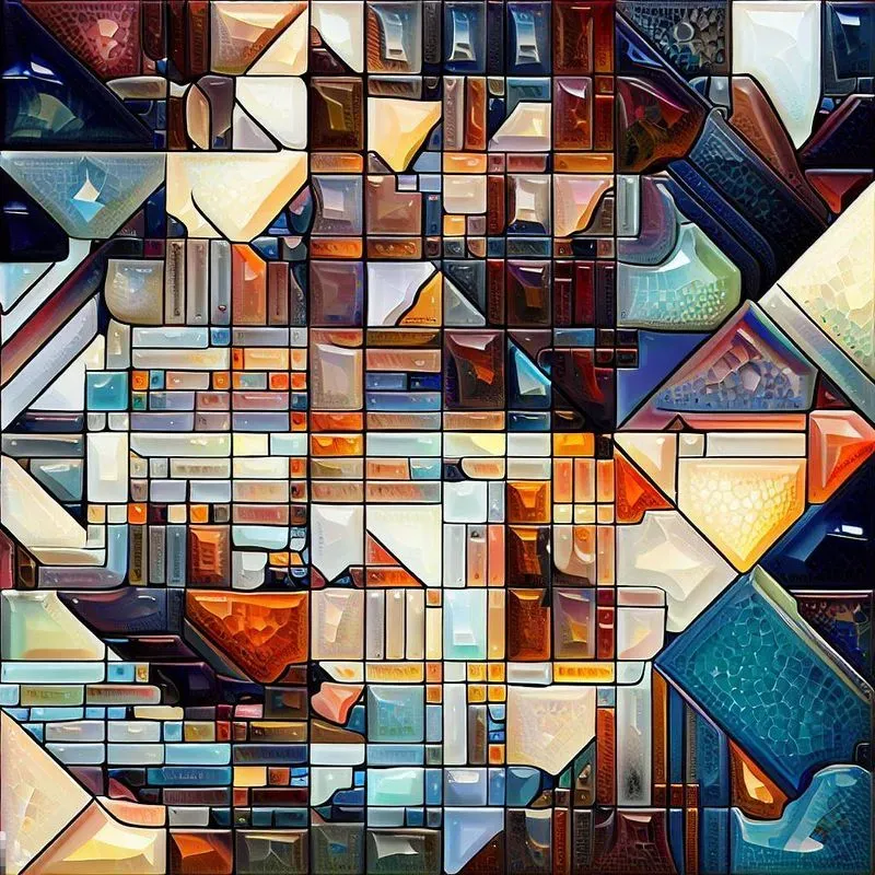Geometric Abstract Art Without Limits