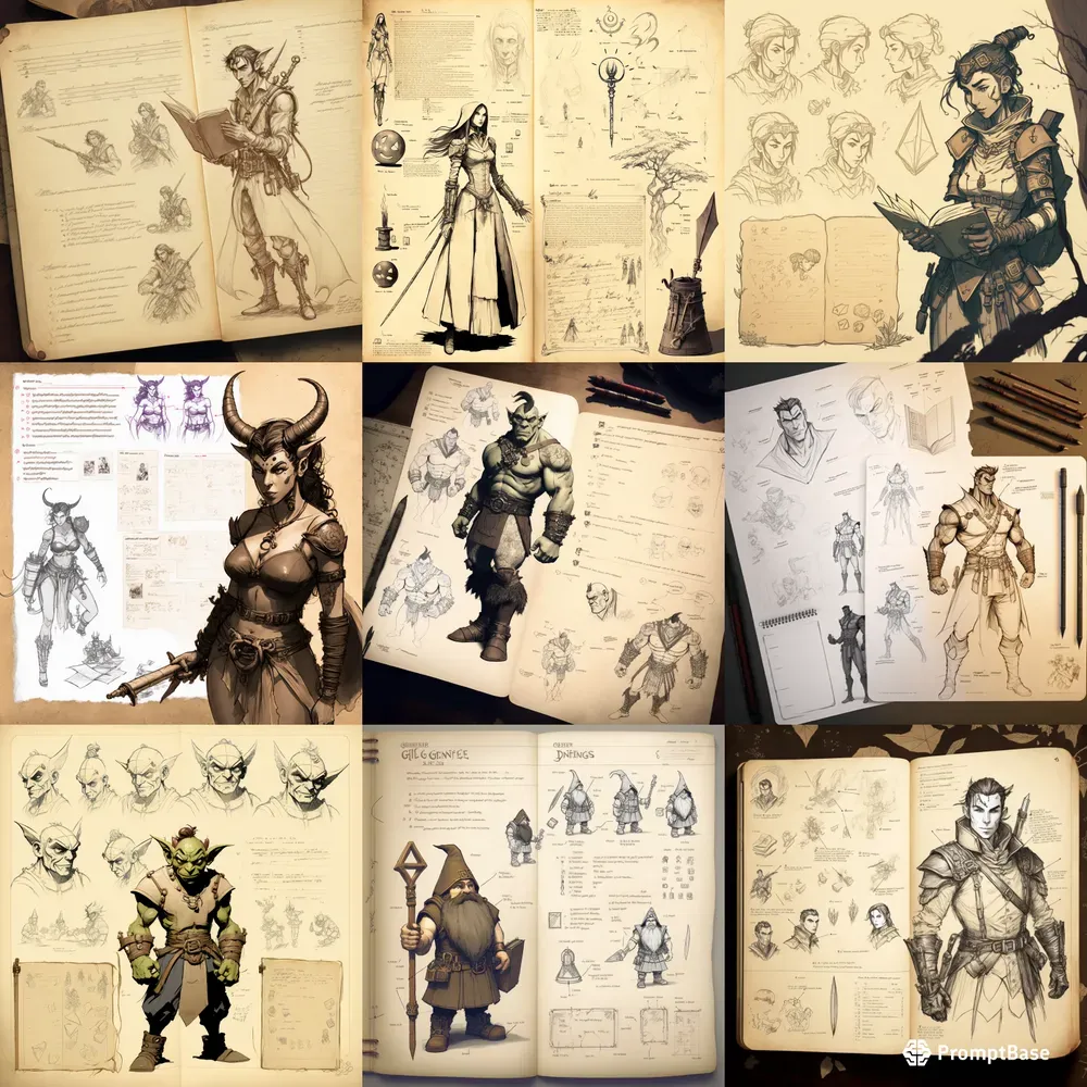 Pen And Paper Character Creator DnD