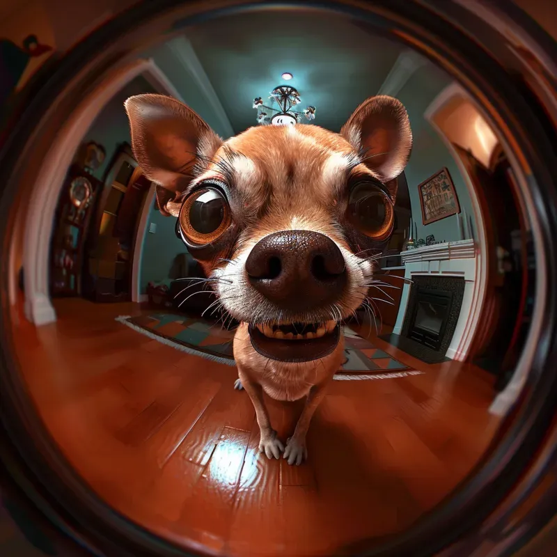 Looking Through Fisheyes