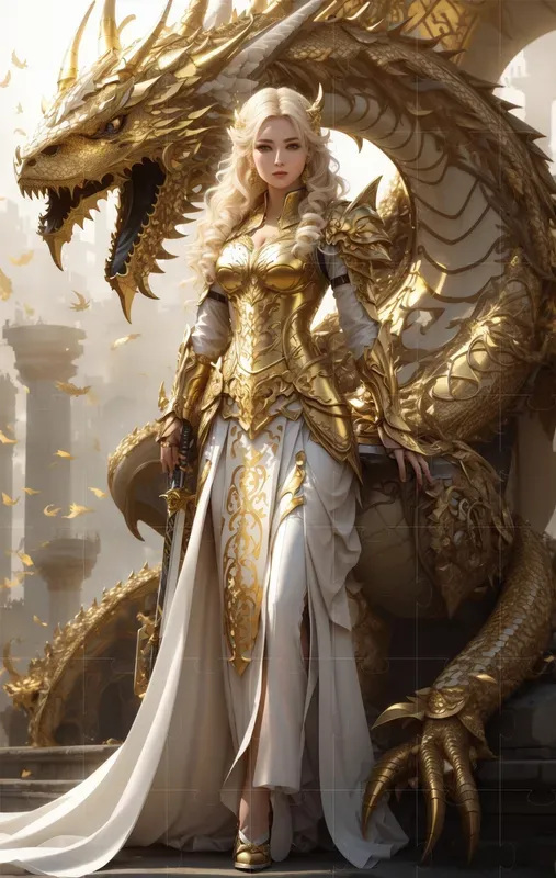 Full Drawing Character Fantasy Art