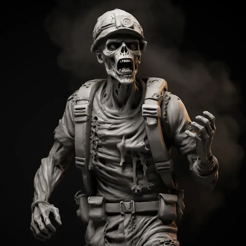 3D Clay Horrors