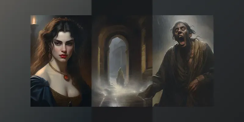 1960s Gothic Pulp Horror Covers generated by undefined