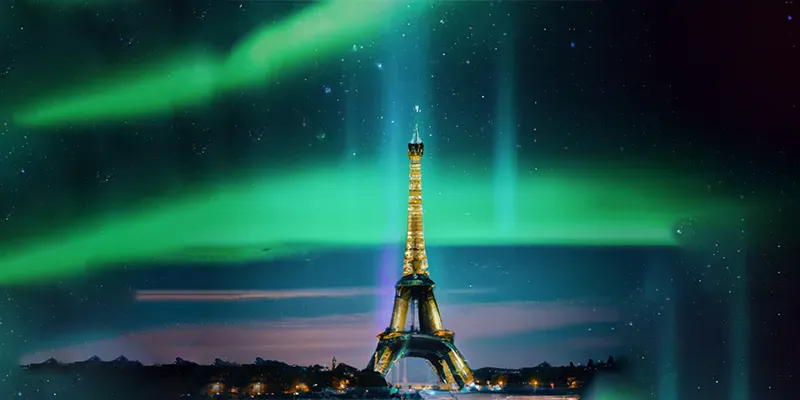 Northern Lights Photography generated by undefined