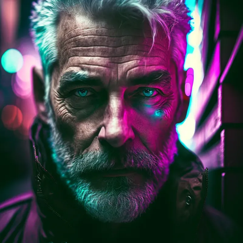 Dark Cyberpunk Portraits