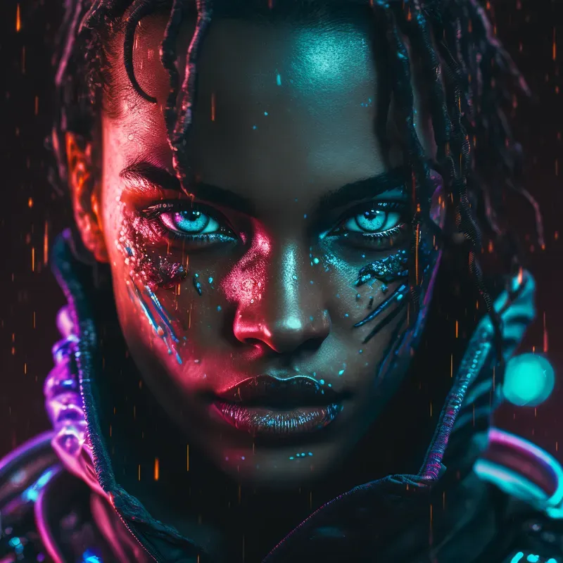 Dark Cyberpunk Portraits