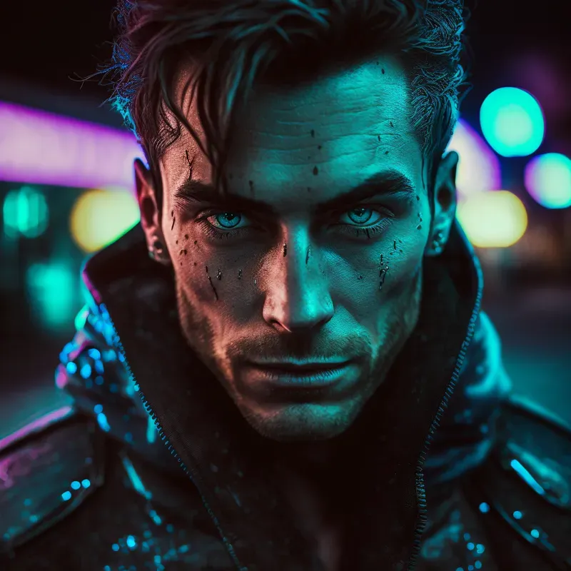 Dark Cyberpunk Portraits