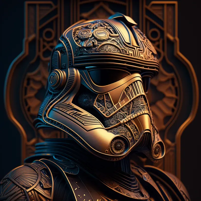 Detailed Ornate Portraits