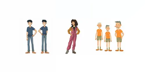 Character Designs generated by midjourney