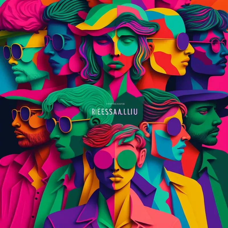 Colored Group Illustrations