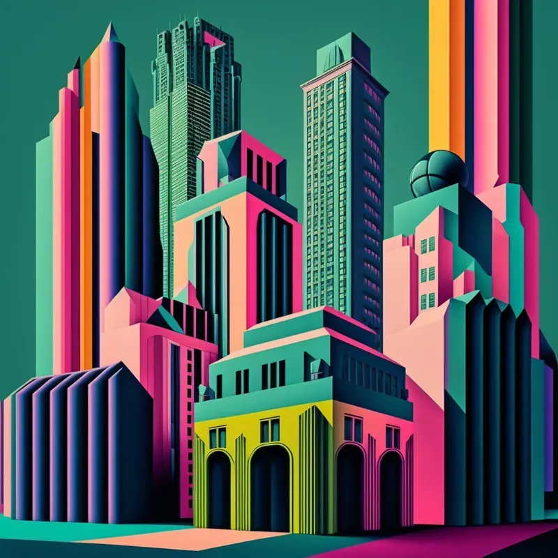Colored Group Illustrations