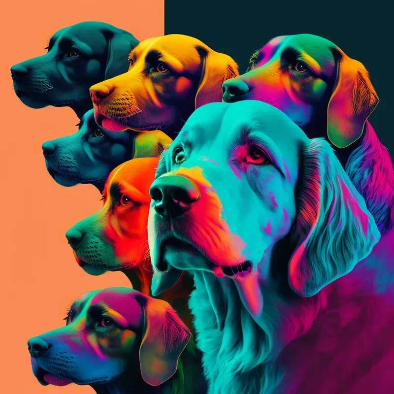 Colored Group Illustrations