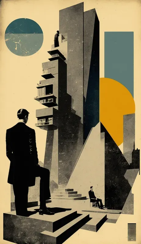 Bauhaus Style Collage